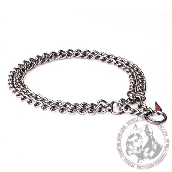 3 chain dog collar