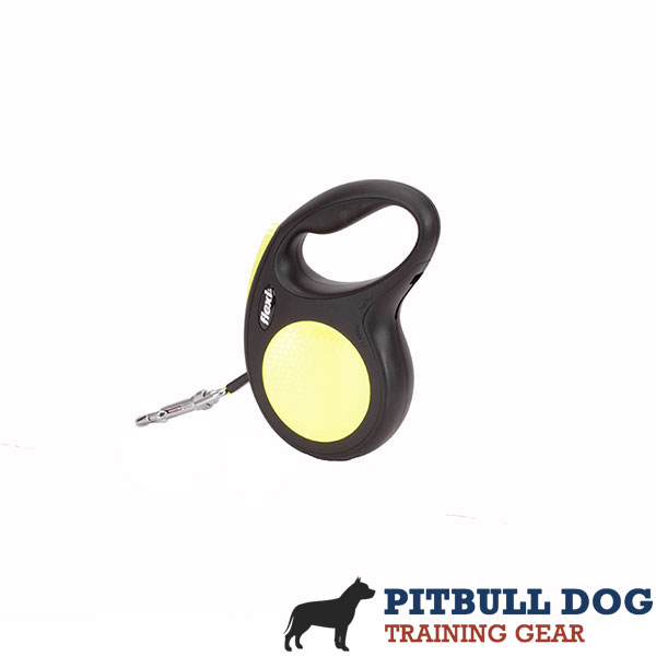 Daily Use Total Safety Retractable Leash Neon Design