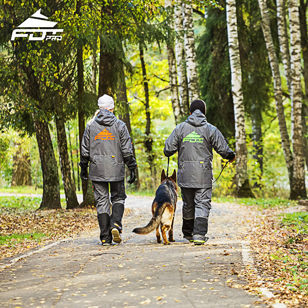FDT Professional Dog Trainer Jacket of Finest Quality for Any Weather Conditions