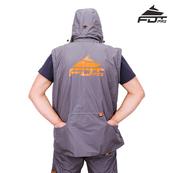 Top Notch Dog Trainer Suit of Grey Color from FDT Wear