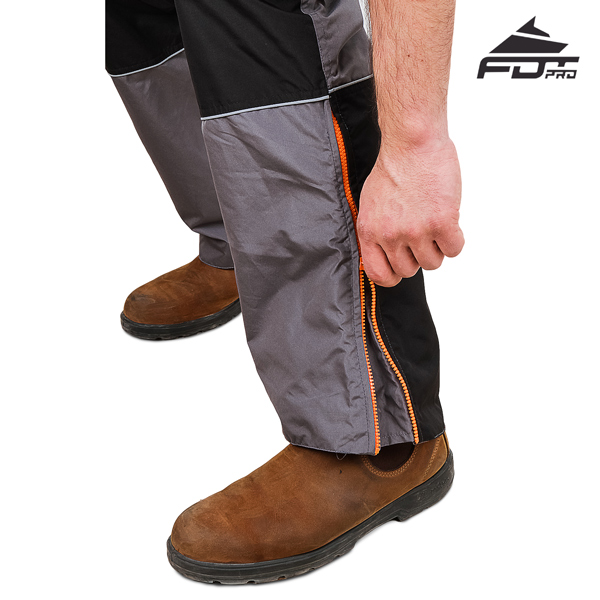 FDT Pro Design Dog Tracking Pants with Strong Zippers