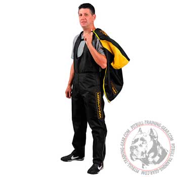 Reliable nylon protection scratch pants for Pitbull training